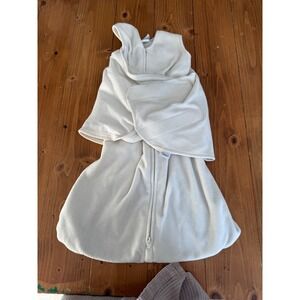 Halo Sleepsack Swaddle Wearable Blanket Small‎ S Fleece Cream Baby